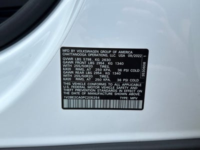 2023 Volkswagen Atlas Cross Sport 3.6L V6 SEL