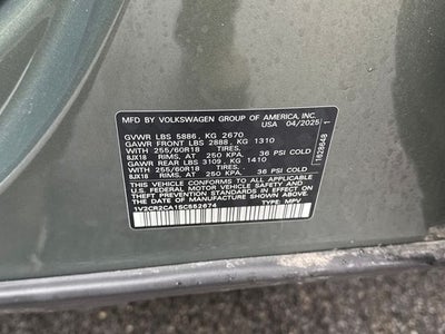 2025 Volkswagen Atlas 2.0T Peak Edition