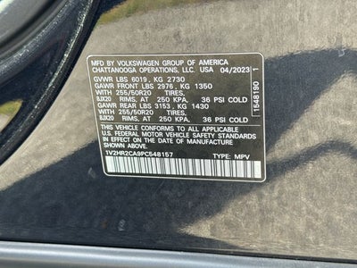 2023 Volkswagen Atlas 3.6L V6 SE w/Technology