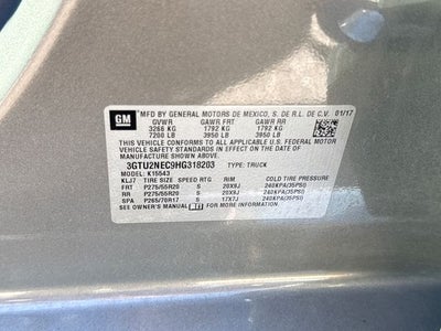 2017 GMC Sierra 1500 SLT