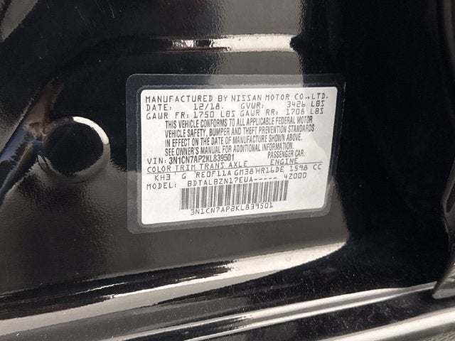 2019 Nissan Versa SV