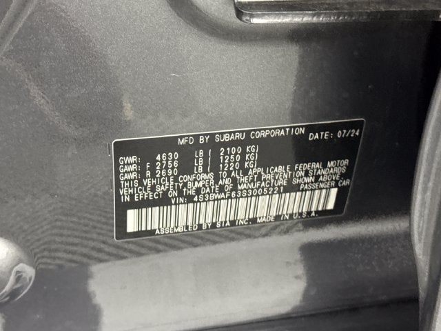2025 Subaru Legacy Premium