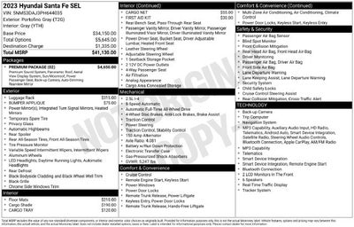 2023 Hyundai Santa Fe SEL