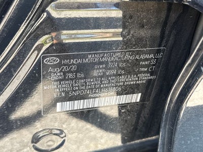 2020 Hyundai Elantra SE