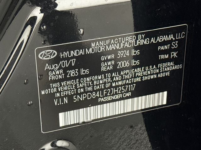 2018 Hyundai Elantra SEL