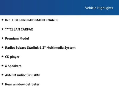 2016 Subaru WRX Premium