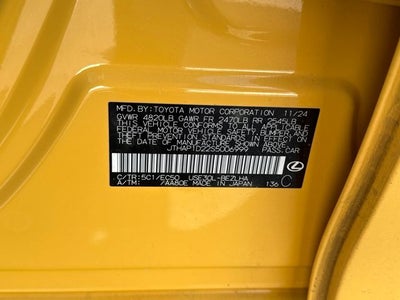 2025 Lexus IS IS 500 F SPORT Performance