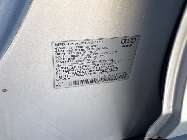 2013 Audi Q7 3.0T Premium