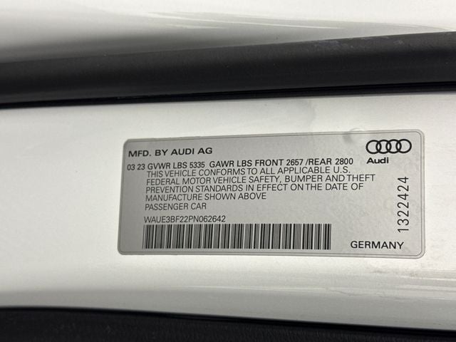 2023 Audi A6 Premium Plus