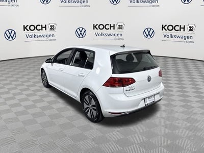 2016 Volkswagen e-Golf SE