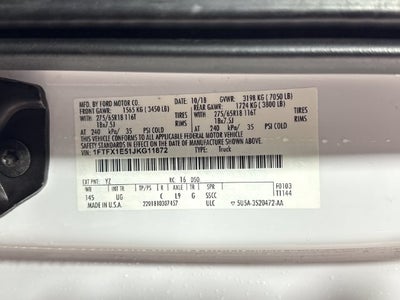 2018 Ford F-150 XLT