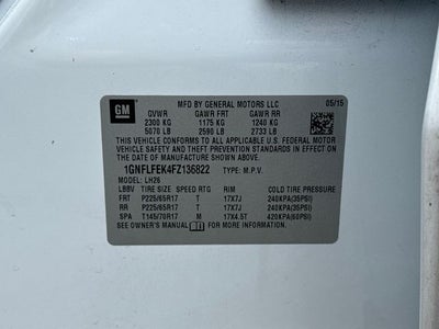 2015 Chevrolet Equinox LT 1LT