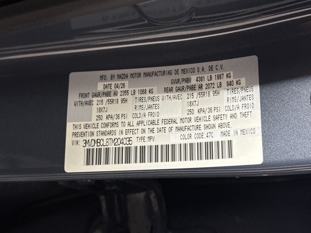 2026 Mazda Mazda CX-30 2.5 S Carbon Edition AWD