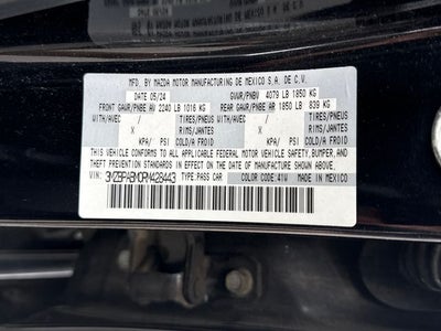 2024 Mazda Mazda3 2.5 S Select Sport Base
