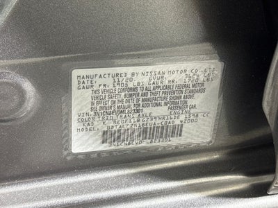 2021 Nissan Versa 1.6 SV