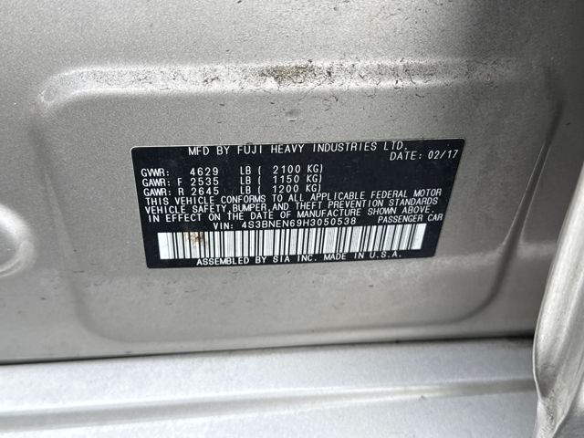 2017 Subaru Legacy 3.6R Limited