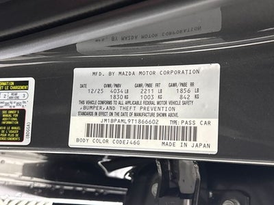 2026 Mazda Mazda3 Hatchback 2.5 S Premium