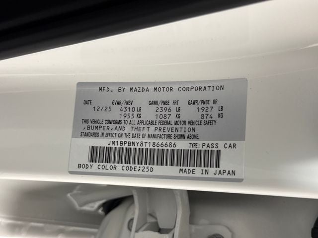 2026 Mazda Mazda3 Hatchback 2.5 Turbo Premium Plus AWD