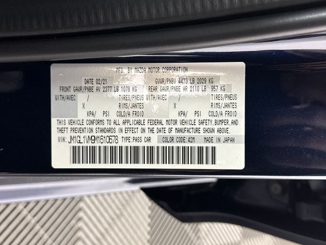 2021 Mazda Mazda6 Touring