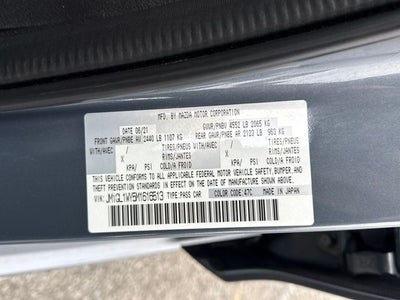 2021 Mazda Mazda6 Carbon Edition