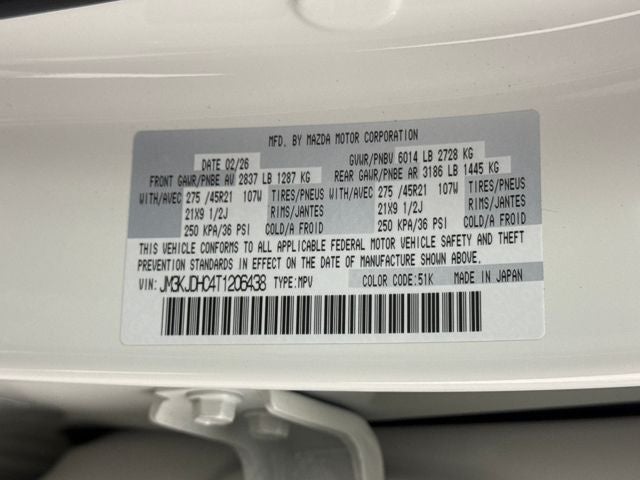 2026 Mazda Mazda CX-70 3.3 Turbo S Premium AWD