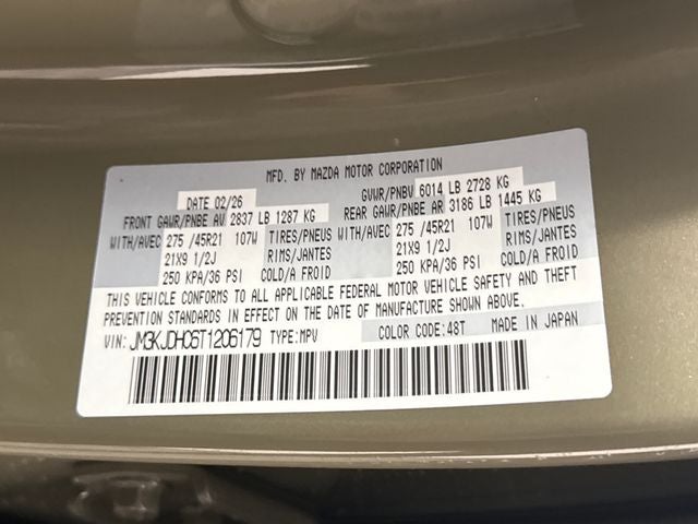 2026 Mazda Mazda CX-70 3.3 Turbo S Premium AWD