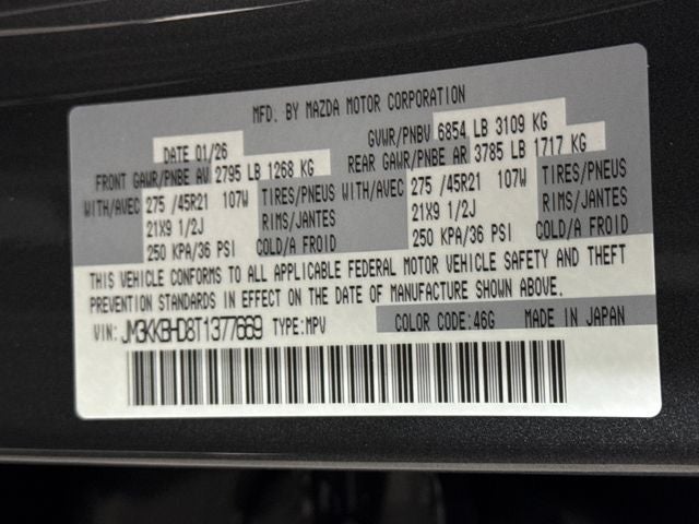 2026 Mazda Mazda CX-90 3.3 Turbo Preferred AWD