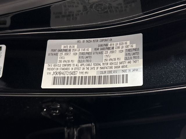 2026 Mazda Mazda CX-5 2.5 S Select AWD