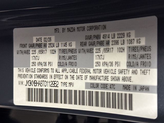 2026 Mazda Mazda CX-5 2.5 S Select AWD