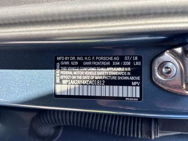 2019 Porsche Cayenne Base