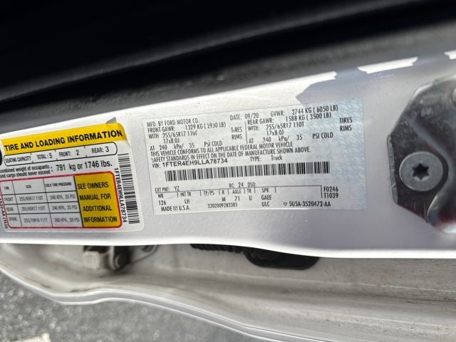 2020 Ford Ranger XLT