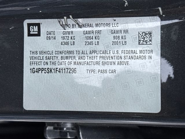 2015 Buick Verano Base