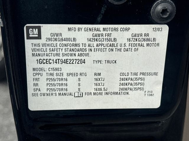 2004 Chevrolet Silverado 1500 LS