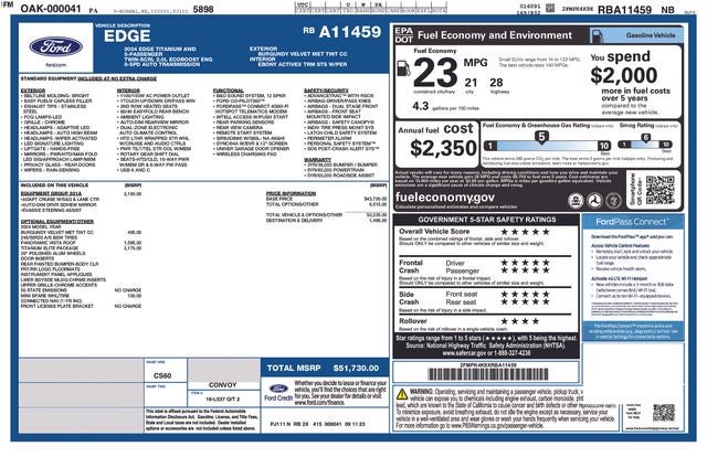 2024 Ford Edge Titanium