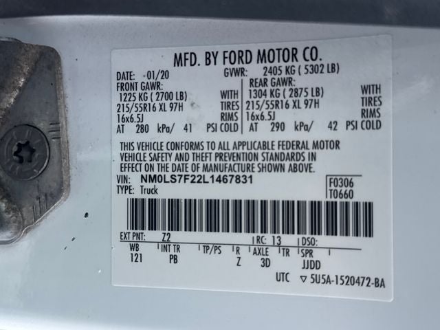 2020 Ford Transit Connect XLT