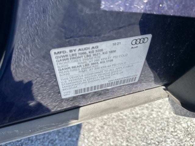 2022 Audi e-tron Premium quattro