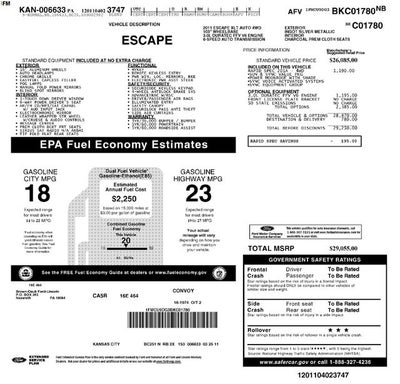 2011 Ford Escape XLT