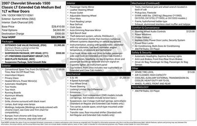 2007 Chevrolet Silverado 1500 Classic LT LT3