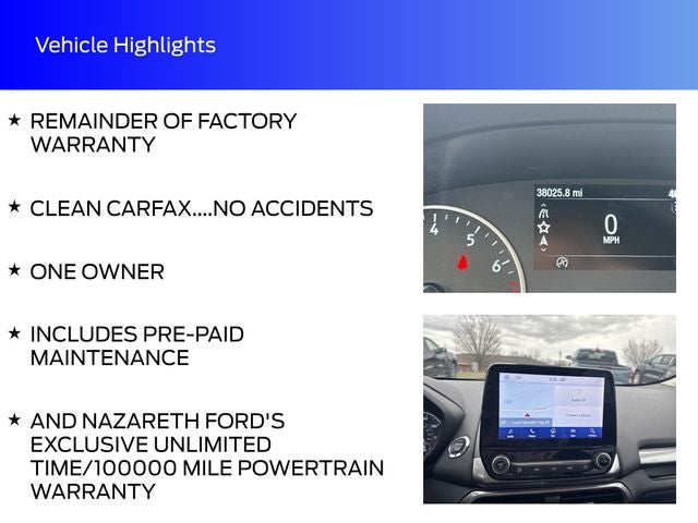 2022 Ford EcoSport SE