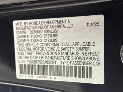 2025 Acura TLX A-Spec Package SH-AWD