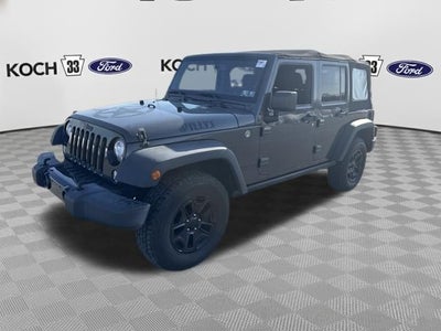2017 Jeep Wrangler Unlimited Willys