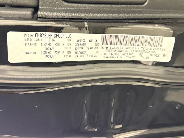 2015 Jeep Grand Cherokee Overland