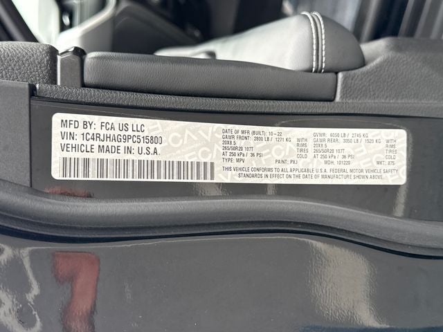 2023 Jeep Grand Cherokee Altitude X