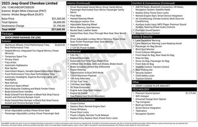 2023 Jeep Grand Cherokee Limited