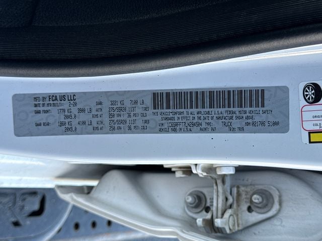 2020 RAM 1500 Big Horn/Lone Star