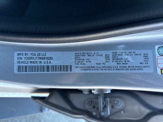 2021 RAM 1500 Laramie