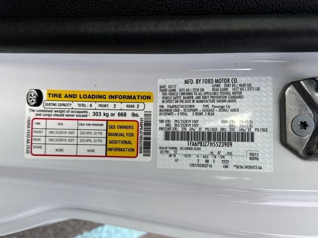 2017 Ford Mustang Shelby GT350