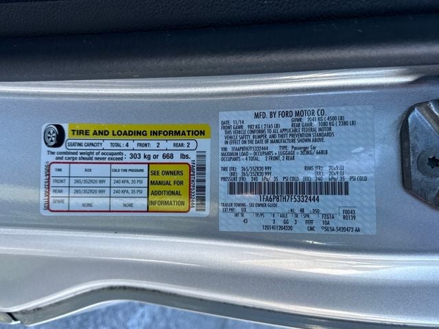 2015 Ford Mustang EcoBoost Premium