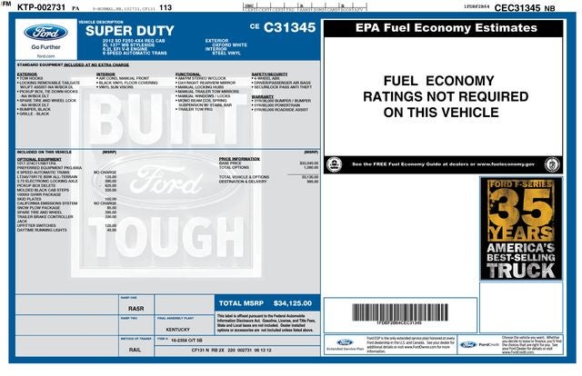 2012 Ford F-250SD XL