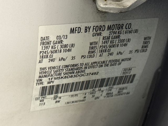 2013 Ford Explorer XLT